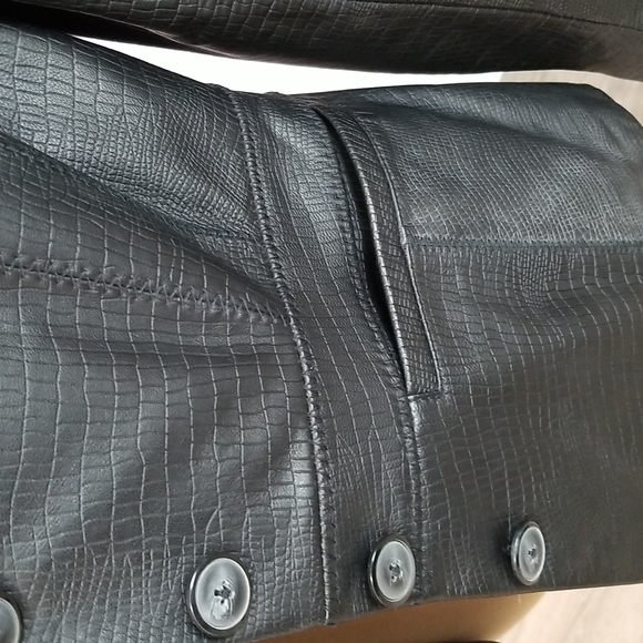 Alfani Leather Jacket - Picture 3 of 10